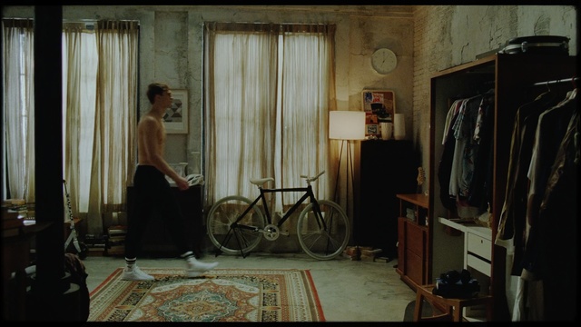 Video Reference: room, darkness, girl, window, interior design, scene, house
