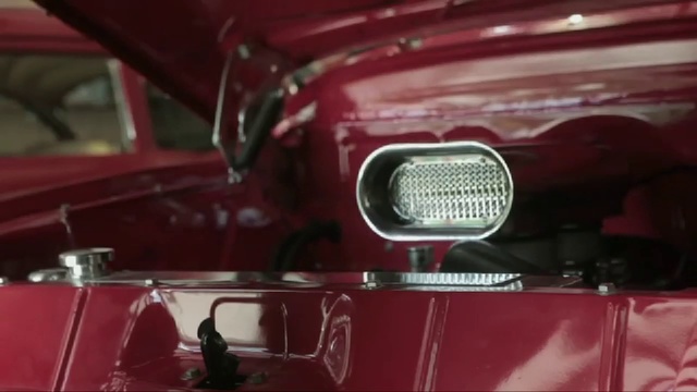 Video Reference: Land vehicle, Vehicle, Car, Motor vehicle, Automotive exterior, Vintage car, Bumper, Hood, Automotive lighting, Classic car