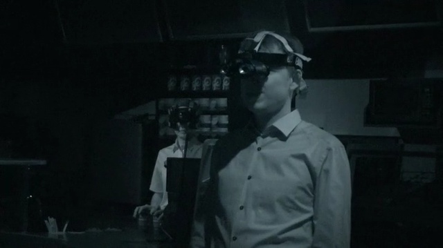 Video Reference: Photograph, Black, White, Darkness, Snapshot, Standing, Male, Black-and-white, Monochrome photography, Monochrome