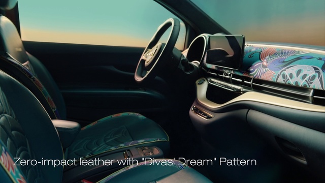 Video Reference: Land vehicle, Vehicle, Car, Motor vehicle, Vehicle door, Automotive design, Luxury vehicle, Family car, Minivan, Steering wheel