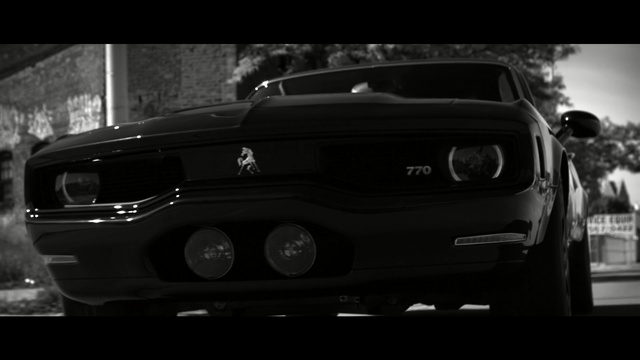 Video Reference: car, vehicle, black and white, automotive design, motor vehicle, photography, sports car, monochrome photography, automotive lighting, automotive exterior