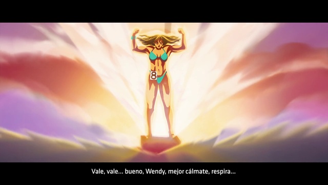 Video Reference: Cartoon, Anime, Cg artwork, Sky, Fictional character, Animation