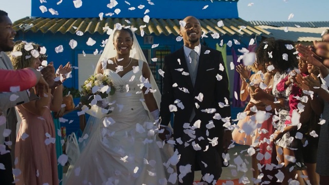 Video Reference: Photograph, Wedding dress, Dress, Bridal clothing, Gown, Marriage, Ceremony, Bride, Wedding, Event