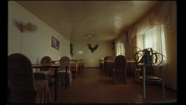 Video Reference: Room, Building, Interior design, Table, House, Photography, Furniture, Restaurant, Screenshot