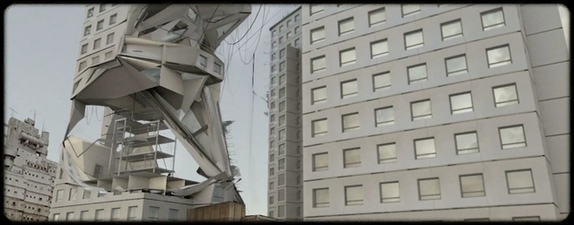 Video Reference: Architecture, Facade, Building, Line, Brutalist architecture, Tower block, Daylighting, City, Condominium, Skyscraper