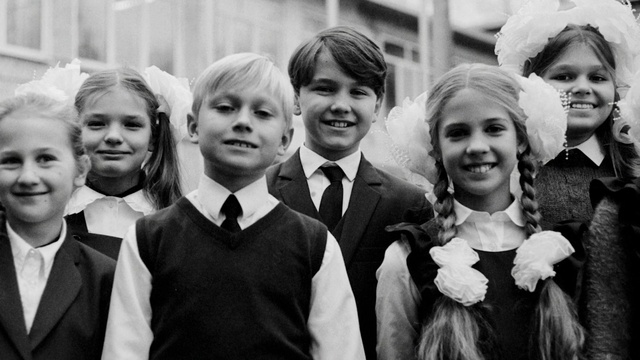 Video Reference: Photograph, People, Facial expression, Smile, Black-and-white, Event, Snapshot, Monochrome, Child, Monochrome photography