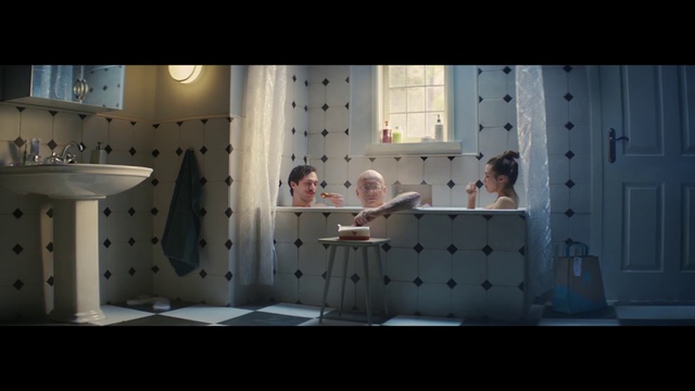 Video Reference: Photograph, Room, Snapshot, Bathroom, Interior design, Furniture, Photography, Architecture, Screenshot, Animation, Person