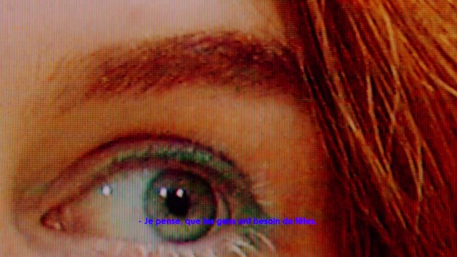 Video Reference: Eyebrow, Face, Eye, Hair, Eyelash, Close-up, Iris, Skin, Organ, Brown