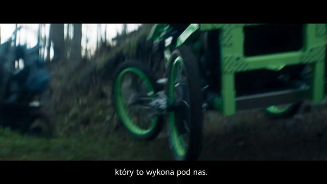 Video Reference: Land vehicle, Bicycle, Vehicle, Green, Mountain bike, Freeride, Bicycle frame, Downhill mountain biking, Bicycle wheel, Cycle sport