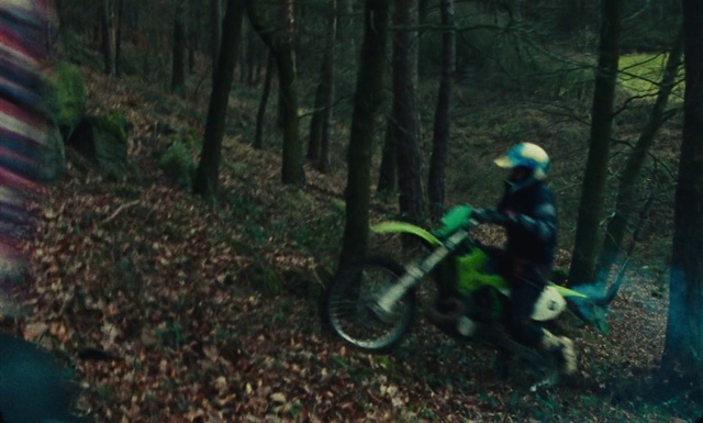 Video Reference: Woodland, Forest, Jungle, Natural environment, Trail, Vegetation, Mountain biking, Freeride, Downhill mountain biking, Vehicle