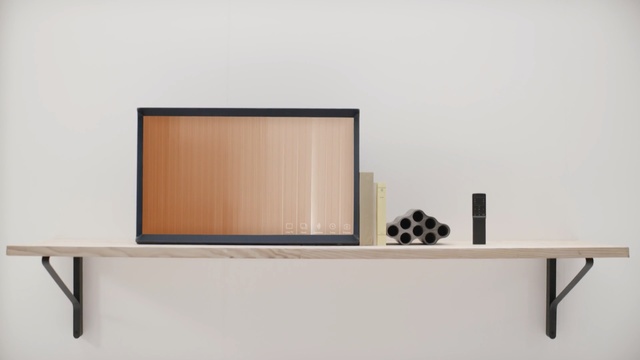Video Reference: Shelf, Furniture, Table, Shelving, Wall, Sofa tables, Desk, Sideboard, Rectangle, Room, Person