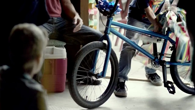 Video Reference: cycle sport, bicycle, road bicycle, bicycle wheel, bmx bike, bicycle accessory, sports equipment, flatland bmx, freestyle bmx, wheel, Person