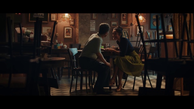 Video Reference: Snapshot, Conversation, Interaction, Photography, Screenshot, Scene, Sitting, Room, Darkness, Midnight