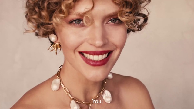 Video Reference: Hair, Face, Skin, Hairstyle, Eyebrow, Chin, Facial expression, Lip, Blond, Beauty