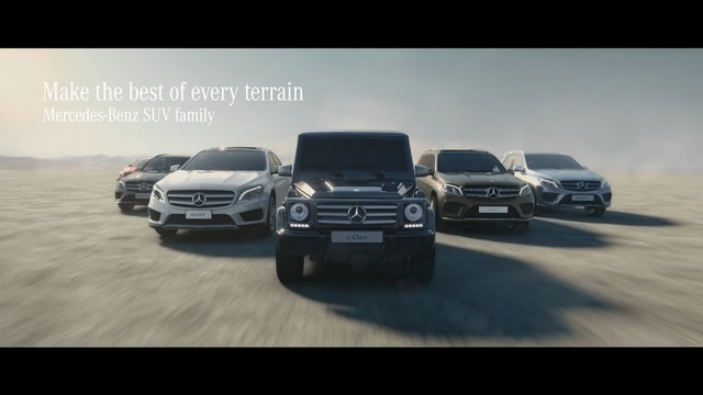 Video Reference: Land vehicle, Vehicle, Car, Luxury vehicle, Sport utility vehicle, Automotive design, Mercedes-benz glk-class, Mercedes-benz g-class, Automotive exterior, Bumper