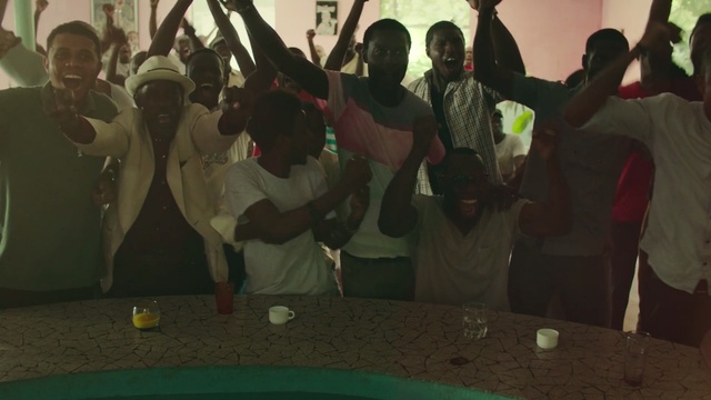 Video Reference: green, crowd, recreation, Person