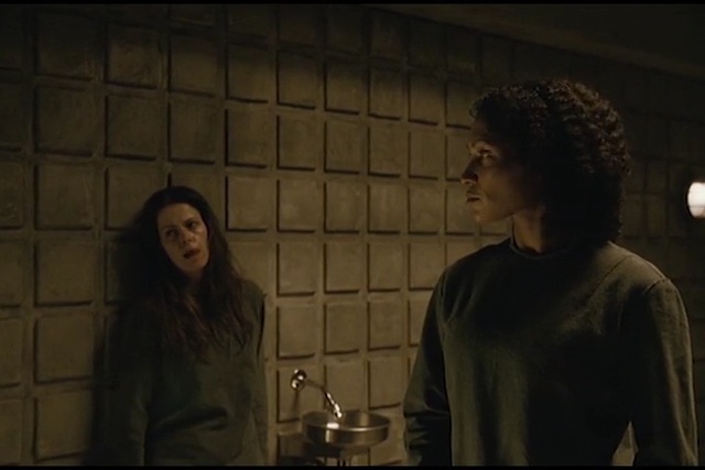 Video Reference: darkness, girl, interaction, screenshot, human, scene, night, midnight, Person