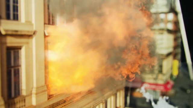 Video Reference: fire, smoke, explosion, heat