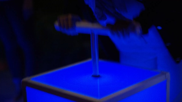 Video Reference: blue, cobalt blue, light, lighting, electric blue, technology, darkness, neon, laser