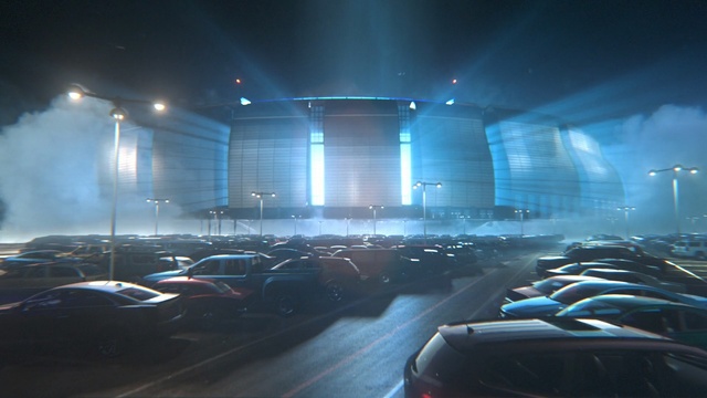 Video Reference: Light, Night, Sky, Lighting, Architecture, City, Vehicle, Parking lot, Car, Automotive lighting