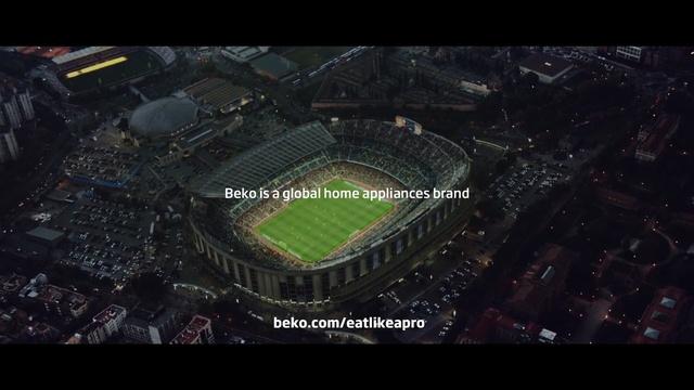 Video Reference: sport venue, aerial photography, structure, atmosphere, bird's eye view, metropolis, stadium, night, metropolitan area, city