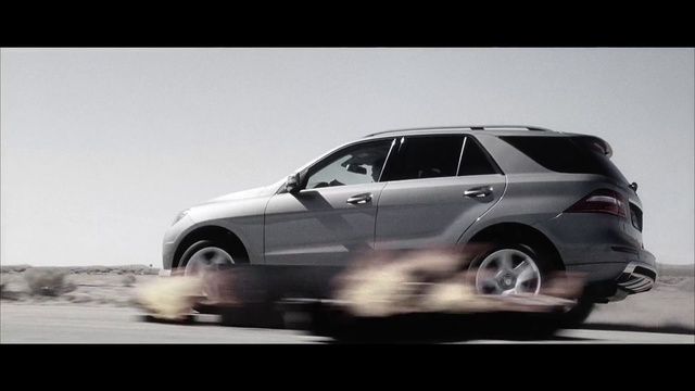Video Reference: Land vehicle, Vehicle, Car, Luxury vehicle, Sport utility vehicle, Mercedes-benz m-class, Automotive design, Crossover suv, Automotive tire, Mercedes-benz