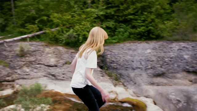 Video Reference: Nature, Photograph, Blond, Water, Fun, Rock, Tree, Photography, Recreation, Geological phenomenon