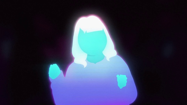 Video Reference: Light, Green, Sky, Technology, Finger, Animation, Illustration, Fictional character, Graphics