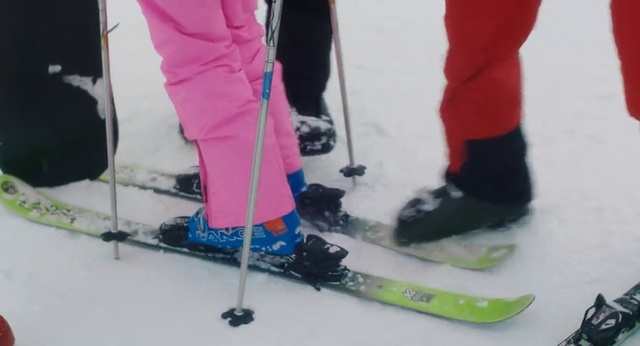 Video Reference: Ski, Snow, Ski Equipment, Ski binding, Ski boot, Footwear, Ski pole, Snowshoe, Recreation, Winter
