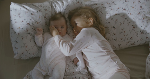 Video Reference: Child, Textile, Gesture, Baby, Person