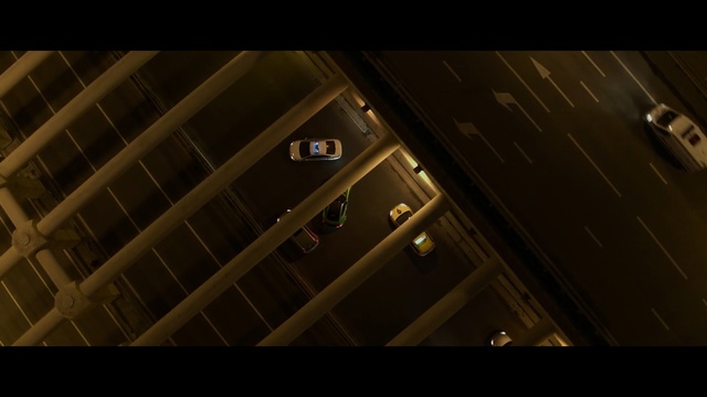 Video Reference: Black, Light, Brown, Lighting, Darkness, Line, Design, Photography, Sky, Architecture, Indoor, Man, Sitting, Room, Large, Refrigerator, Door, White, Standing, Kitchen, Night, Oven, Riding, Screenshot