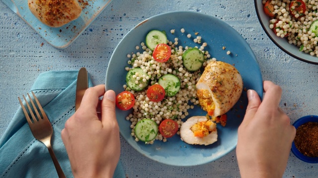 Video Reference: Dish, Food, Cuisine, Ingredient, Meal, Lunch, Salad, Vegetarian food, Produce, Staple food