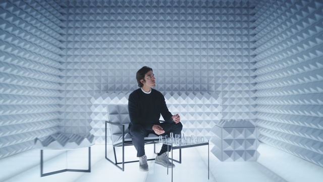 Video Reference: light, architecture, lighting, design, interior design, daylighting, furniture, winter, angle, window, Person