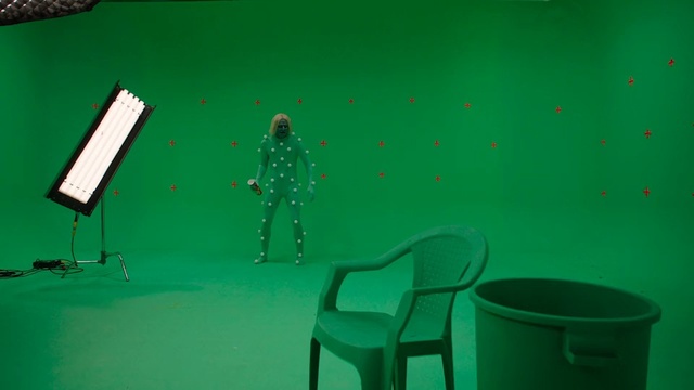 Video Reference: Green, Light, Chair, Tripod, Space, Art, Event, Room, Grass, Entertainment