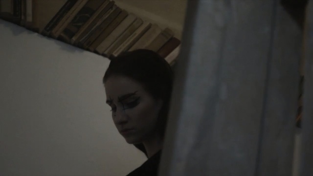 Video Reference: Face, White, Black, Photograph, Head, Nose, Forehead, Skin, Cheek, Chin, Person