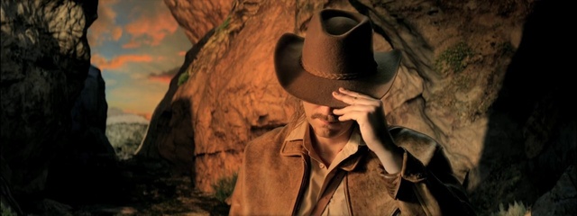 Video Reference: Human, Cowboy hat, Headgear, Tree, Photography, Landscape, Hat, Fashion accessory