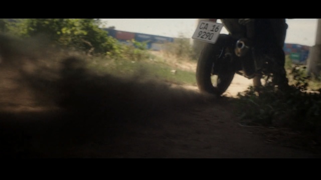 Video Reference: mode of transport, sky, car, vehicle, freeride, screenshot, morning, soil, tree, stunt