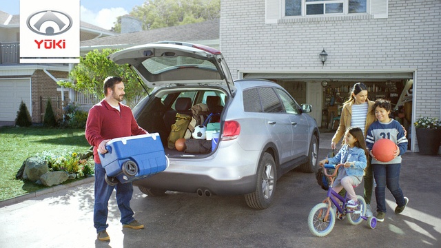 Video Reference: car, motor vehicle, auto, vehicle, automobile, transportation, transport, tire, wheel, road, beach wagon, drive, Person