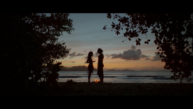 Video Reference: sky, water, tree, photography, darkness, evening, sunset, sea, atmosphere, sunrise, Person