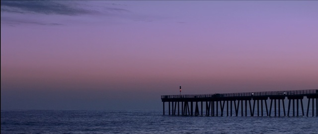 Video Reference: Sky, Horizon, Sea, Pier, Water, Ocean, Dusk, Calm, Evening, Morning
