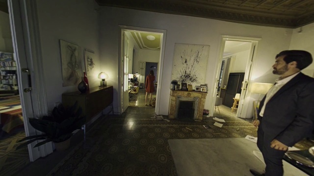 Video Reference: Room, Interior design, Floor, House, Photography, Hardwood, Building, Flooring, Art, Person