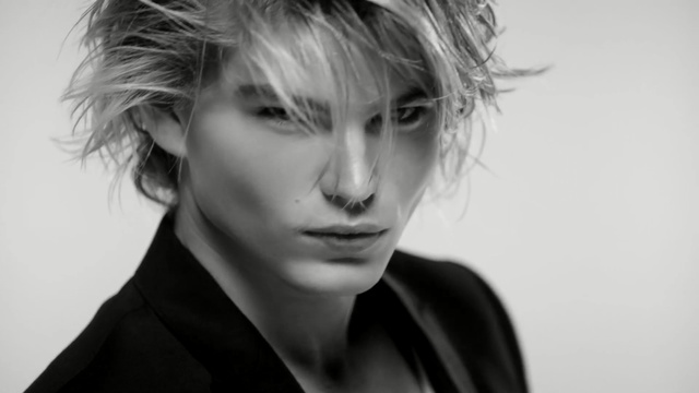 Video Reference: hair, black and white, beauty, human hair color, monochrome photography, eyebrow, hairstyle, photography, photo shoot, monochrome, Person