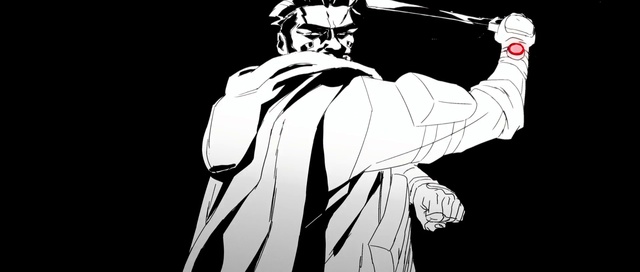 Video Reference: Cartoon, Fictional character, Illustration, Anime, Muscle, Animation, Batman, Style