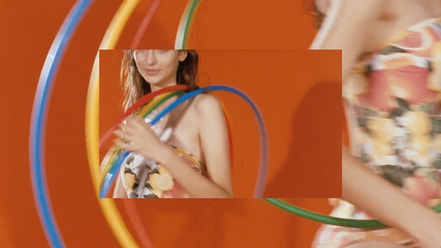 Video Reference: yellow, human hair color, orange, arm, girl, hand, play, child, finger, fun, Person