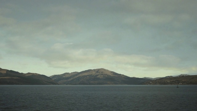 Video Reference: Sky, Body of water, Highland, Mountainous landforms, Sea, Mountain, Cloud, Water, Horizon, Loch