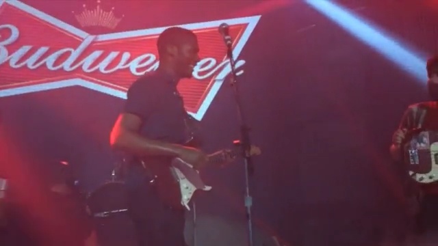 Video Reference: rock concert, red, guitarist, stage, singing, bassist, performance, entertainment, string instrument, event