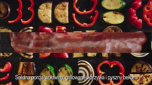 Video Reference: Food, Dish, Cuisine, Ingredient, Meat, Chorizo, Fast food, Person