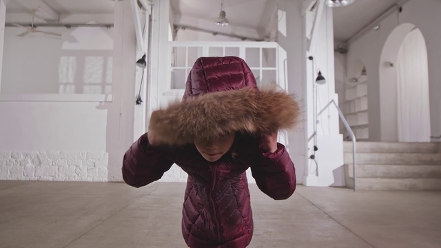 Video Reference: Photograph, Fur, Snapshot, Pink, Shoulder, Fun, Cap, Outerwear, Headgear, Textile