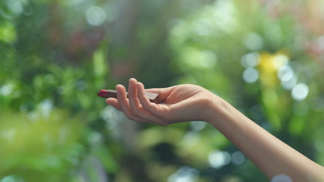 Video Reference: People in nature, Hand, Finger, Green, Skin, Arm, Spring, Botany, Leaf, Photography