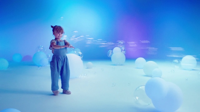Video Reference: Blue, Sky, Cloud, Performance, Photography, Stage, Fictional character, Arctic